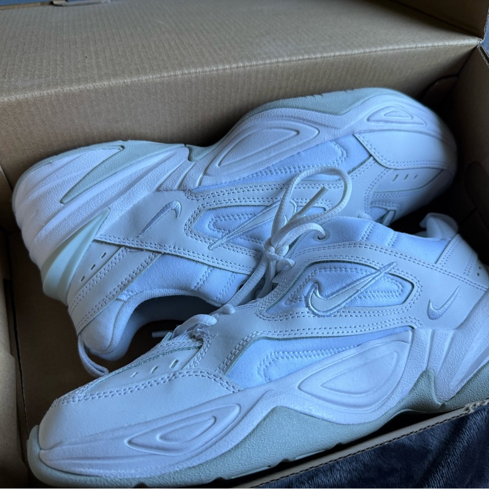 NIKE M2K TEKNO WHITE SNEAKER Y2K